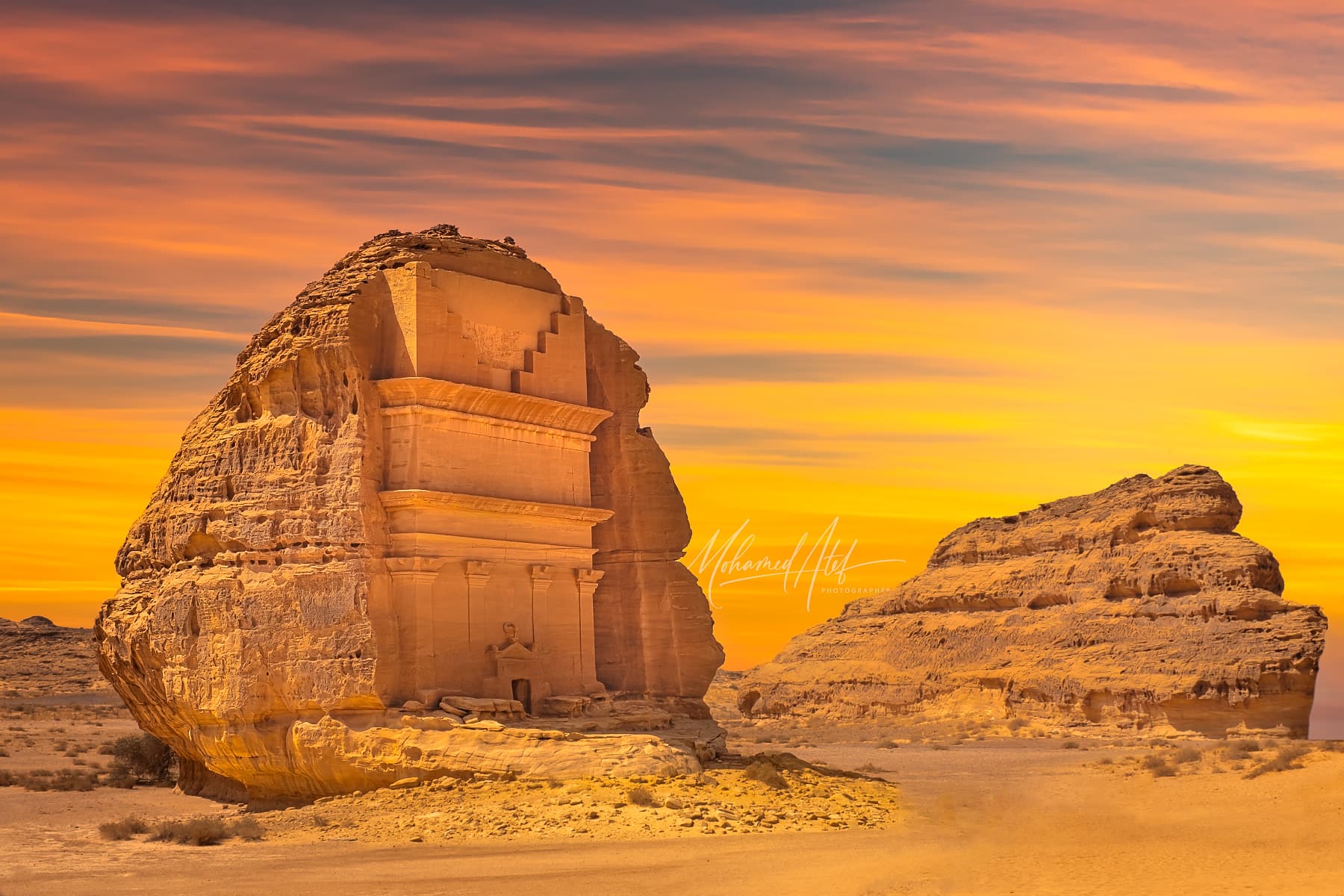 Landscape photography in Al Ula, Saudi Arabia