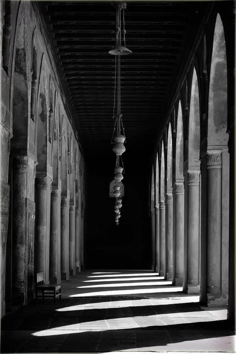 Portrait photograph showcasing details of Cairo, Egypt